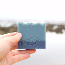 蔚藍海洋 清涼皂 第1張的照片