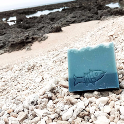 蔚藍海洋 清涼皂 第4張的照片