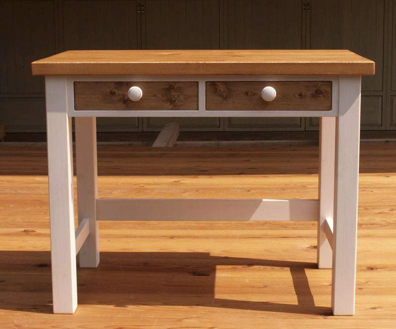 ◇パインデスク　ツートンカラー　900×510◇