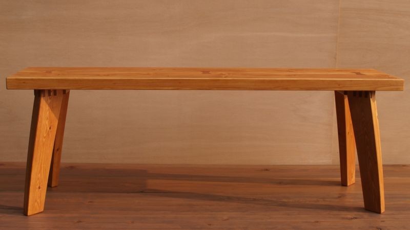 ◇ハノ字脚ダブテールベンチ◇