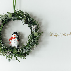【迷你聖誕圈/ Mini Wreath】綠野耶誕  Green Christmas 第1張的照片