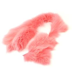 ファー素材】ラビットファー素材（ピンク） 生地 FUR DESIGN（ファー