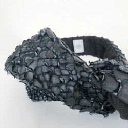 分別覆蓋（S / R / L）｜裝飾頭巾｜ Python黑色刻度｜ QPPA ｜ 第9張的照片