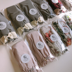 發表於雜誌《MORE!》 &lt;國產可水洗絲綢&gt; 2件套可供選擇 / 絲綢睡帽 日本製造 可水洗加工 第7張的照片