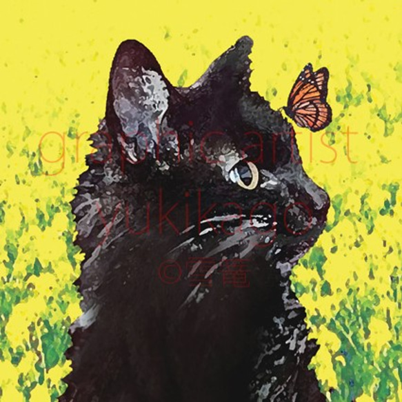 「ティティ・Titi」猫の肖像画 1枚目の画像