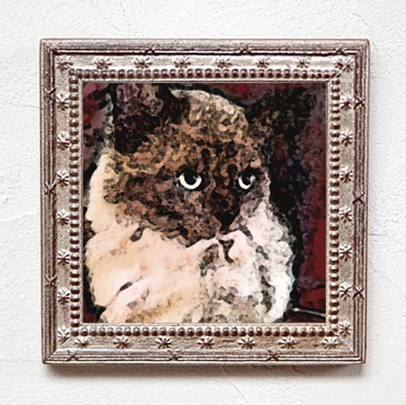 「シュシュ・ChouChou」猫の肖像画 2枚目の画像
