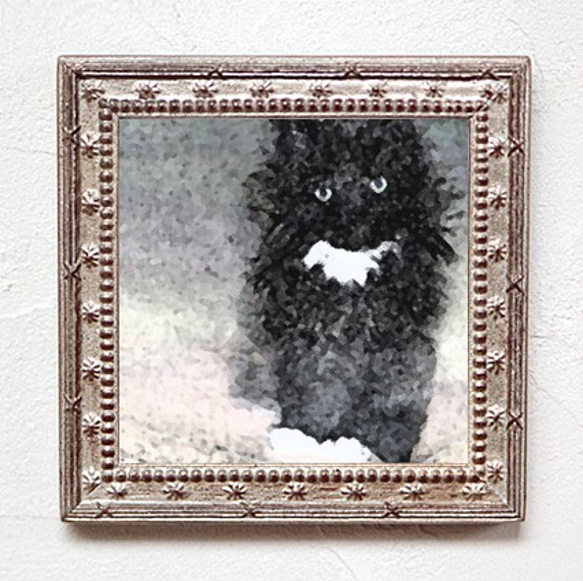 「ミネット・Minette」猫の肖像画 2枚目の画像