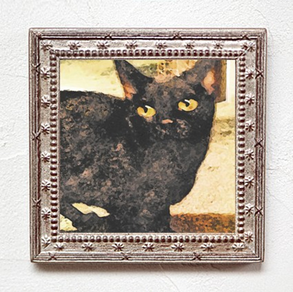 「ルイユ・Rouille」猫の肖像画 2枚目の画像