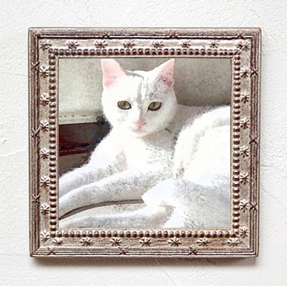 「ソワ・Soie」猫の肖像画 2枚目の画像