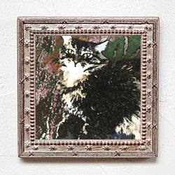 「エンゾ・Enzo」猫の肖像画 2枚目の画像