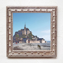 「モンサンミッシェル・Mont Saint-Michel」猫の居る風景 2枚目の画像