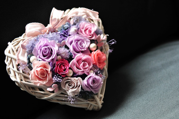 Rose Heart Flower Wreath│玫瑰之心 花圈 第2張的照片