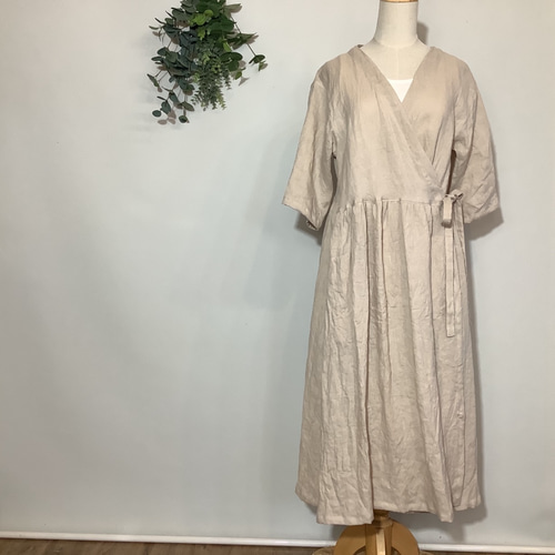 カシュクールワンピース（生成り） ワンピース j'tresor 通販