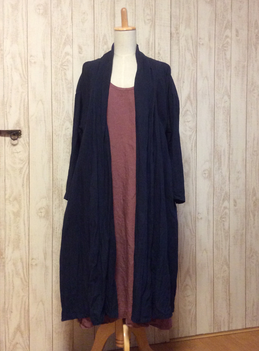 ローブコート(ネイビー)