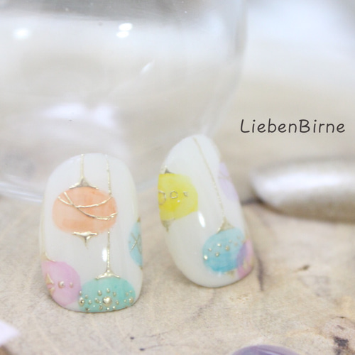 ネイルチップ・付け爪 Bibitan Risa（リサ） ネイルチップ 付け爪 薄型 クリア 艶消 300枚 チップ