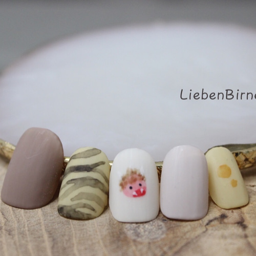 鬼と豆まき＊Bi ネイルチップ（つけ爪） LiebenBirne 通販