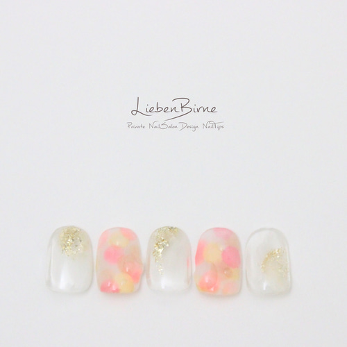 桃ニュアンス ネイルチップ 桃ニュアンス ネイルチップ（つけ爪） tsumeya0704 通販 16681699