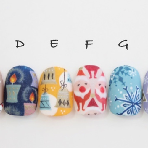 ③ネイルチップ つけ爪6個セット バラ売り、まとめ売り可 ⑦ネイルチップセット6個セット バラ売り、まとめ売り可 ①ネイル