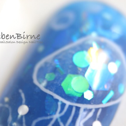 海月のネイル＊Bi ネイルチップ（つけ爪） LiebenBirne 通販