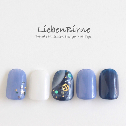 海月のネイル＊Bi ネイルチップ（つけ爪） LiebenBirne 通販