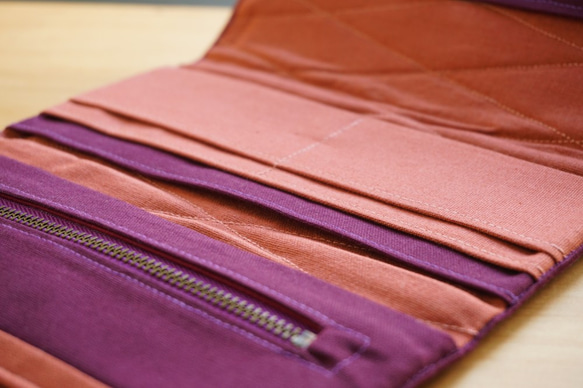 Bi-fold Wallets -  Purple - Gift 3枚目の画像