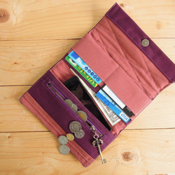 Bi-fold Wallets -  Purple - Gift 9枚目の画像