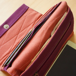 Bi-fold Wallets -  Purple - Gift 8枚目の画像