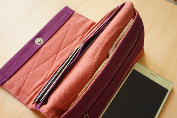 Bi-fold Wallets -  Purple - Gift 8枚目の画像