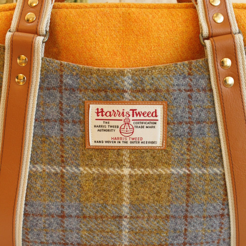 受注製作*＜Harris Tweed ハリスツイード＞*3wayボストンバッグ