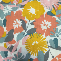 《kai's》USA輸入生地くすみ感が北欧風な花柄ギャザースカート 5枚目の画像