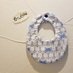 再販13】ふわふわガーゼスタイ ♡両面可愛いリバーシブル