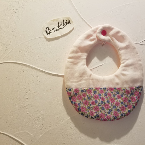 売り切れました  020 ふわふわスタイ  両面ガーゼ 再販3】ふわふわガーゼスタイ✨両面可愛いリバーシブル