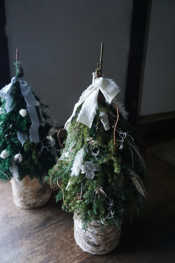 『Creema限定』【受注制作】クリスマスツリー*ナチュラルグリーン55センチ 7枚目の画像