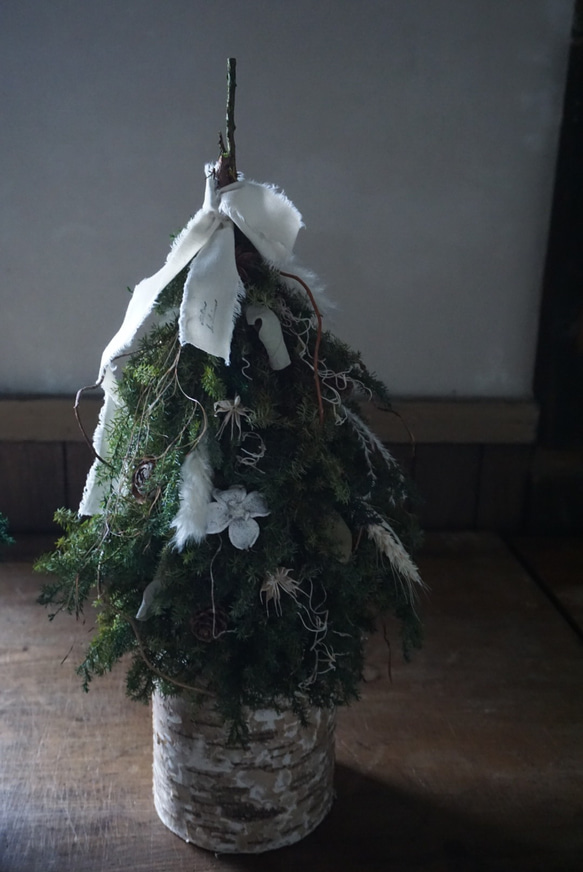 『Creema限定』【受注制作】クリスマスツリー*ナチュラルグリーン55センチ 10枚目の画像