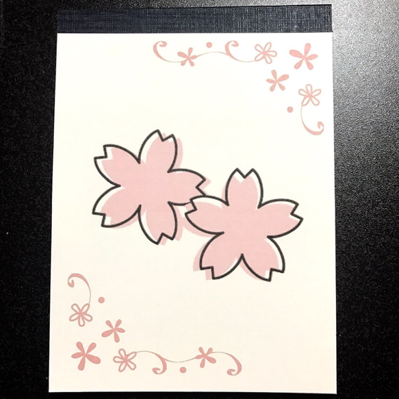 電話受付 伝言メモ帳 桜✽.。.:* 1枚目の画像