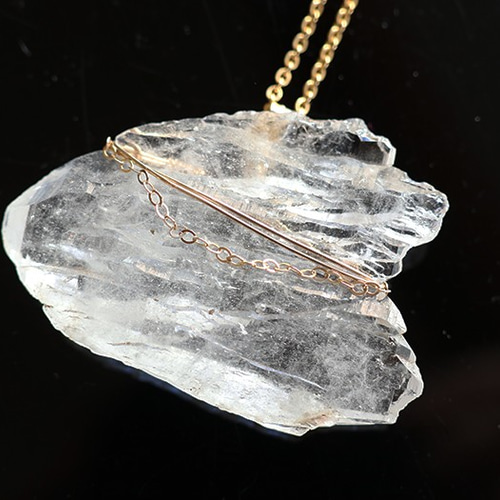 ガネーシュヒマール産ヒマラヤ水晶ペンダントトップ