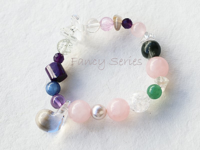 ◆ItoMe Stone◆【FancySeries】ヒマラヤ水晶ブレスレット