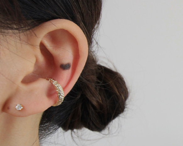 Corail ear cuff ー gold ー 6枚目の画像