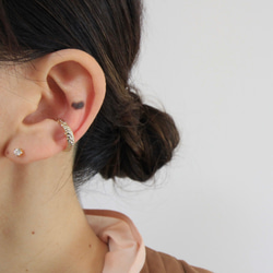 Corail ear cuff ー gold ー 8枚目の画像