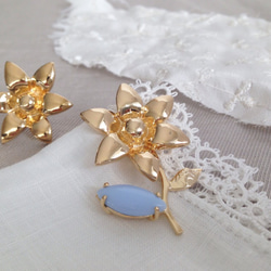 Joyeux ー gold x paleblue ー 3pcs set 3枚目の画像