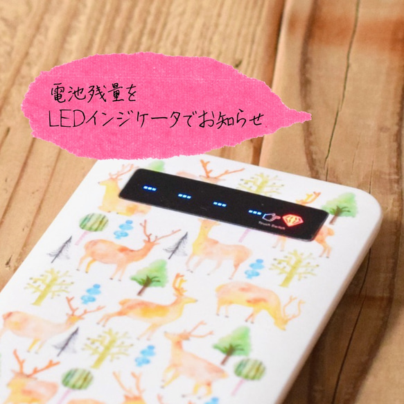 ネコの音楽隊モバイルバッテリー4000mAh 5枚目の画像