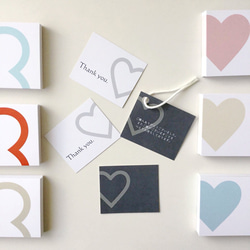 【50枚】サンキューカード f16mini タグ/裏面無地 2枚目の画像