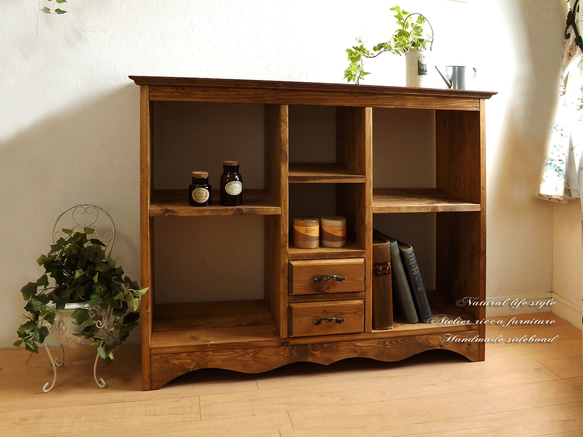 ♪アンティーク家具 サイドボード/飾り棚/チェスト 札幌♪