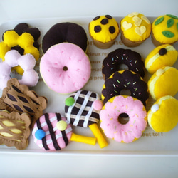 ドーナツ屋さん フェルトままごと 受注製作 おもちゃ・人形