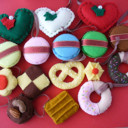 クリスマス限定 クリスマス＊スイーツオーナメント＊ガーランド  