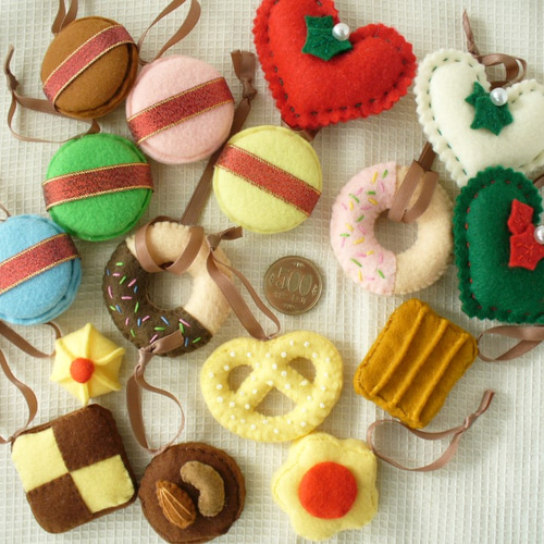 クリスマス限定 クリスマス＊スイーツオーナメント＊ガーランド  
