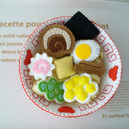 28 フェルトままごとラーメンバッグオーダーページ