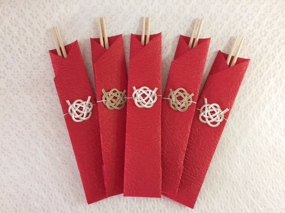 祝い箸 5膳セット 箸・箸置き まる 通販 16943920｜Creema(クリーマ)