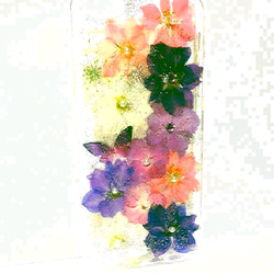 みねね様オーダー押し花 スマホカバーSoftBank Xperia z3 401SO