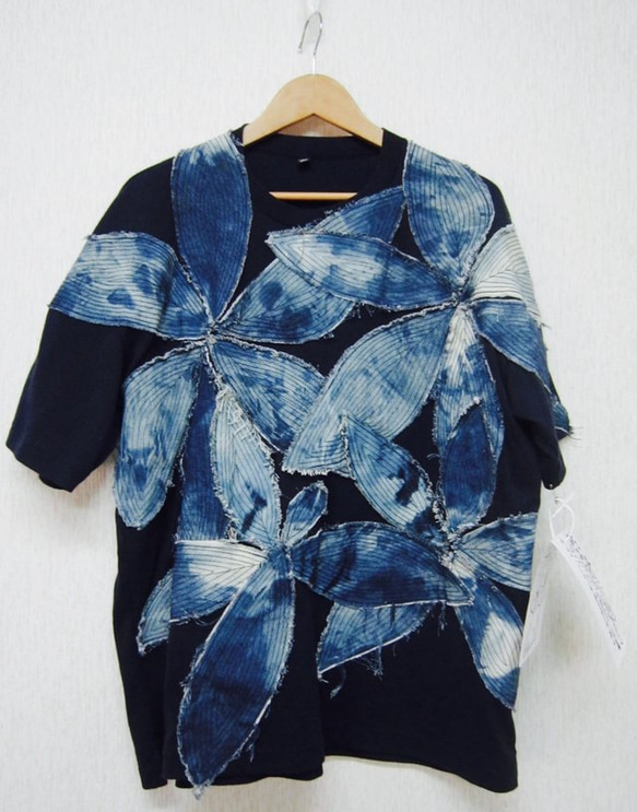 SADAHARU HIGA HAUTE COUTURE・ティシャツ・冬支度ハンドメイド2018 1枚目の画像